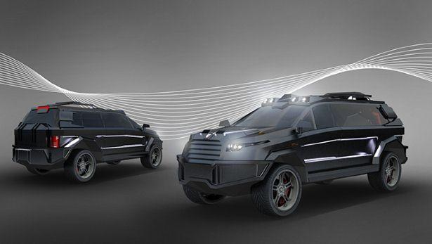 سيارة القرش الاسود