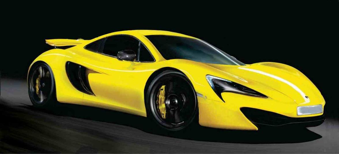 “مكلارين” تطلق سيارتها الفاخرة الجديدة “بي 13” في أبريل المقبل