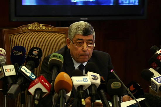بالصور .. مؤتمر وزير الداخلية بعد احداث الذكرى الرابعة لثورة يناير