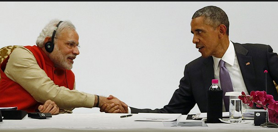 اوباما ومودى