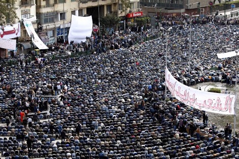 المؤتمر الصحفي لعرض انتهاكات الذكرى الرابعة للثورة