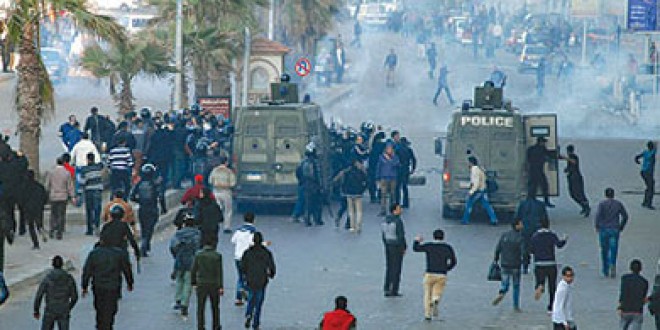 مراسلة لـ”بي بي سي” : الشرطة طالبتنا بوقف التصوير وإلا فسيطلقون علينا النيران