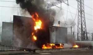 اضرام النيران بمحولين وتحطيم خلية كهرباء في منيا القمح بالشرقية