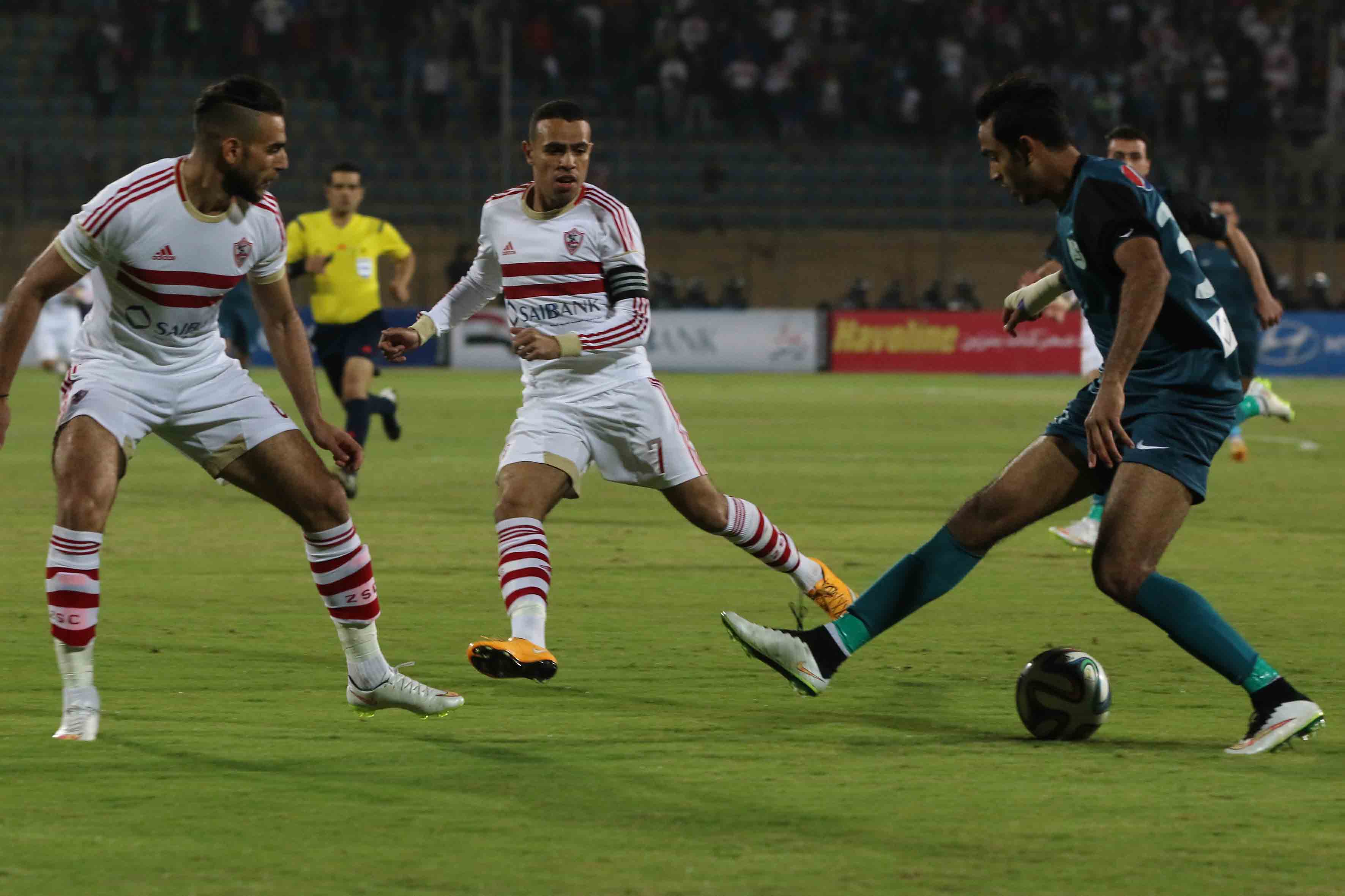 الزمالك وانبى فى الدورى الممتاز