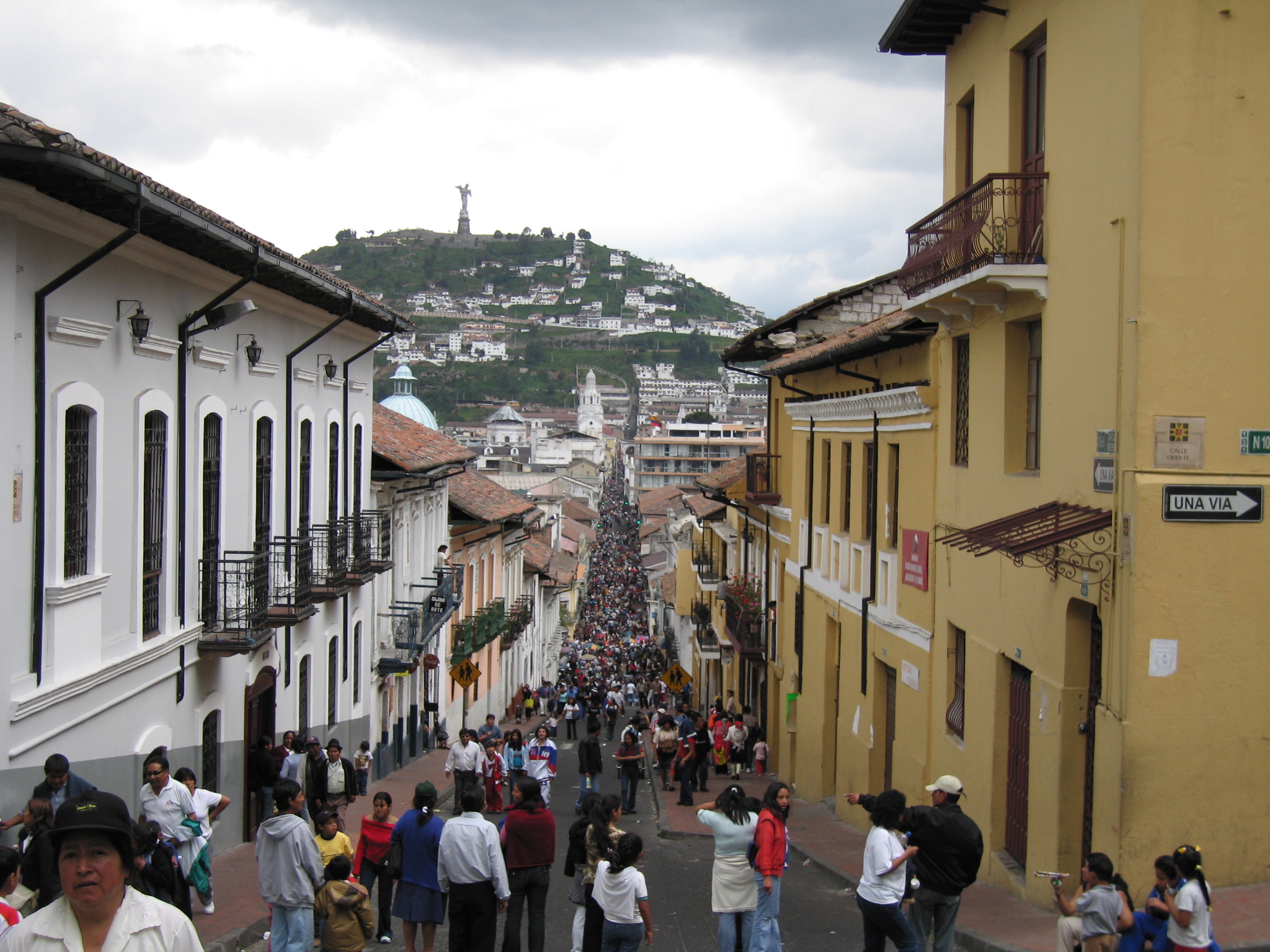 ecuador town