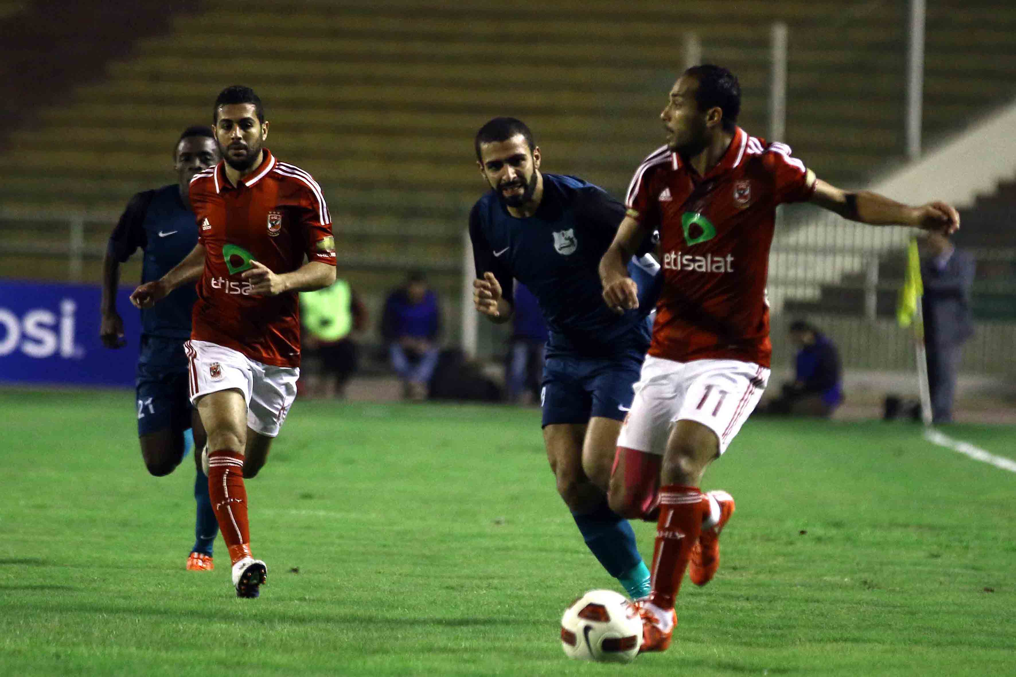 بالصور… مباراة الاهلى وانبى فى الدورى المصرى