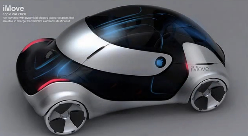 بالصور سيارة ابل الكهربائية ذاتية القيادة IMove