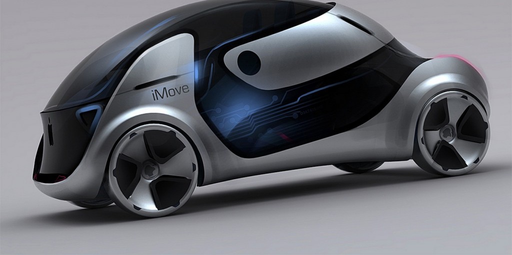 بالصور سيارة ابل الكهربائية ذاتية القيادة IMove