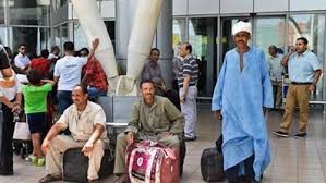 المصريين العائدين من ليبيا