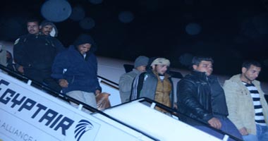 الرعايا المصريين النازحين من ليبيا