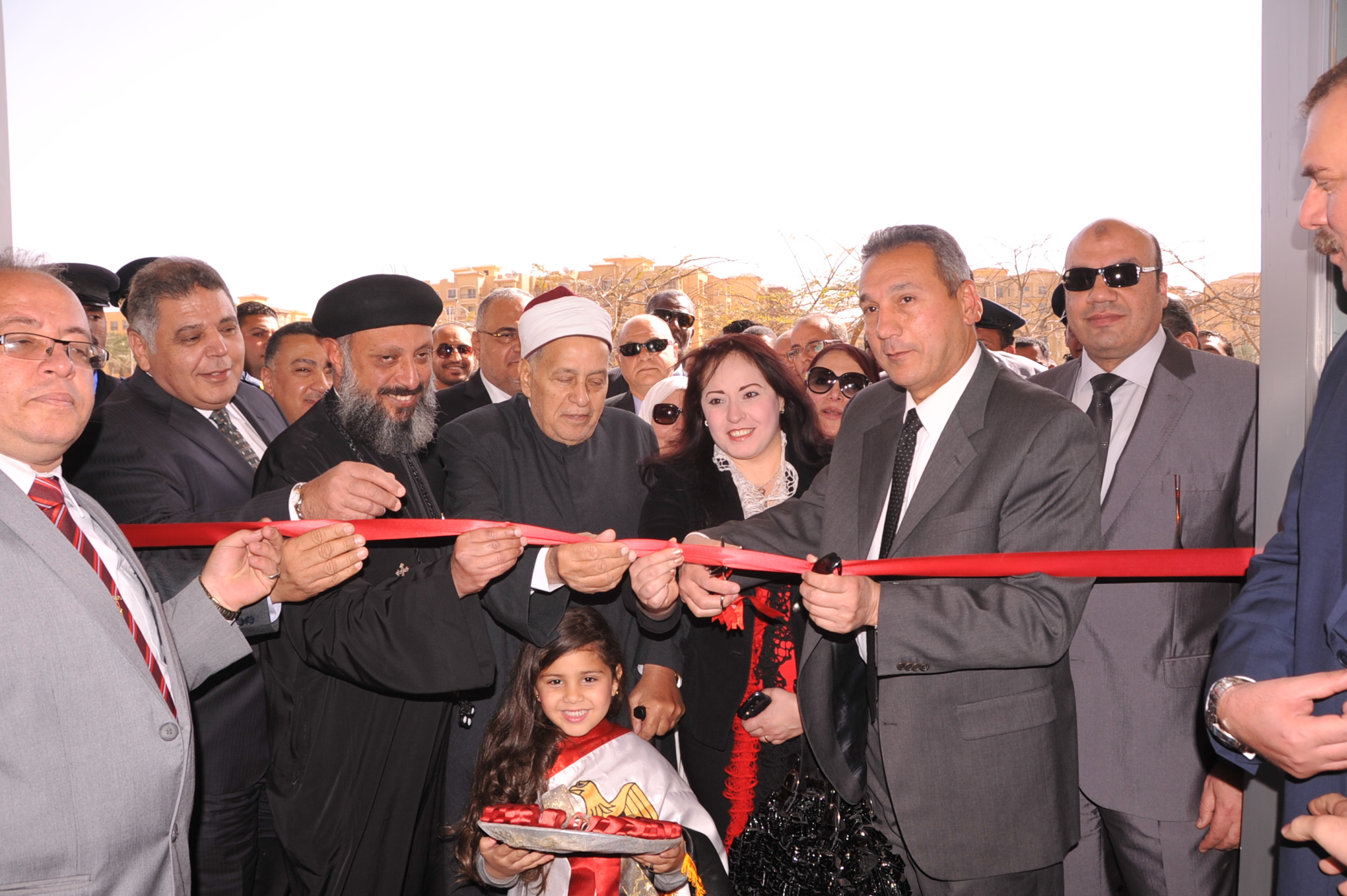 افتتاح فرع بنك مصر بمدينتي