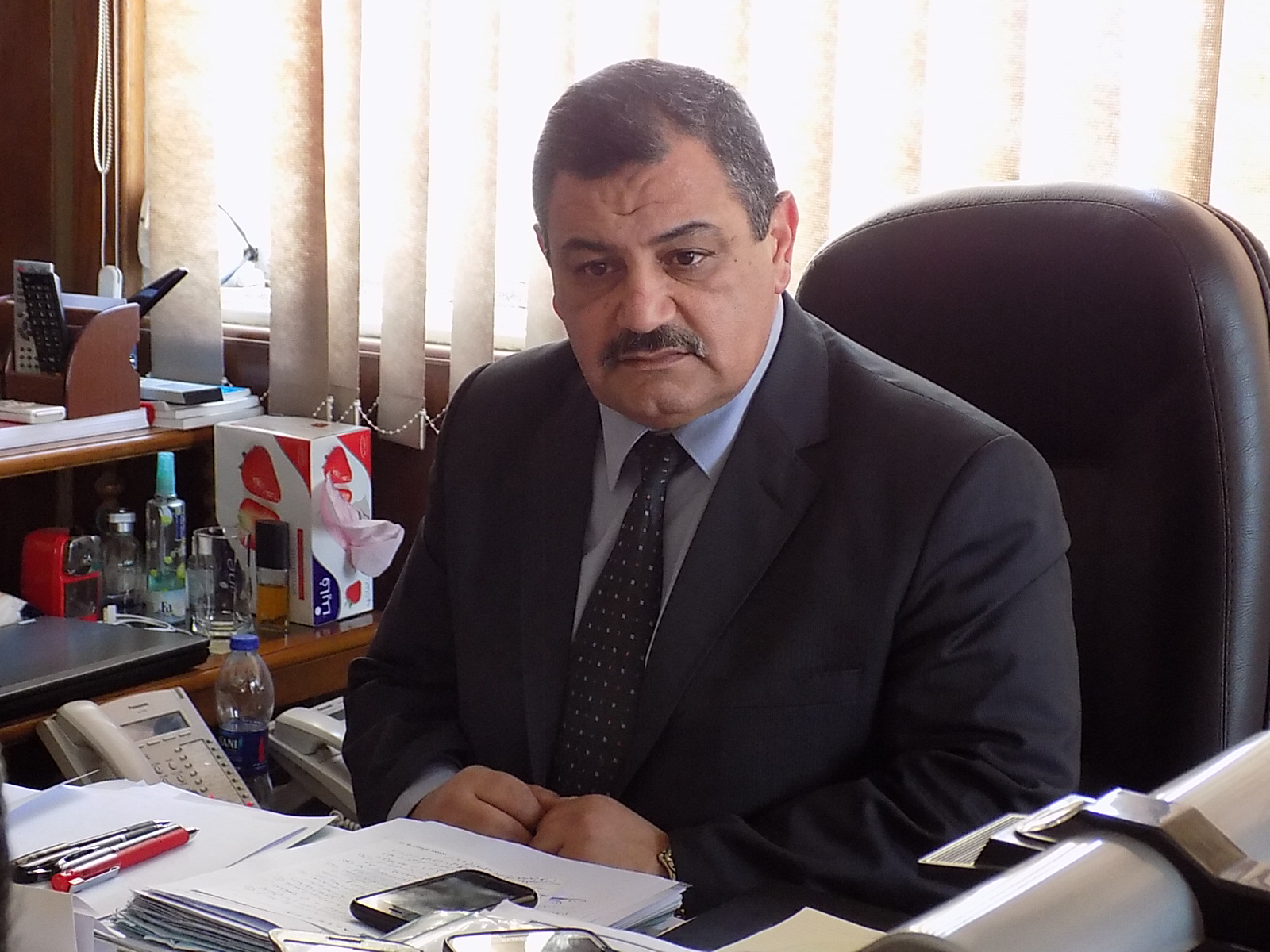 اللواء أشرف عبدالعزيز رئيس الشركة القابضة لاستصلاح الأراضى