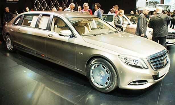 سيارة مرسيدس المصفحة