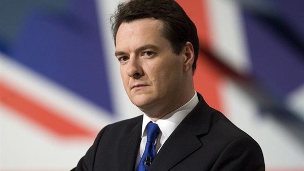 جورج اوزبورن وزير المالية البريطانى