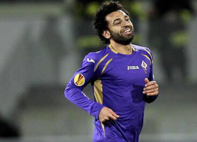محمد صلاح لاعب فيورنتينا