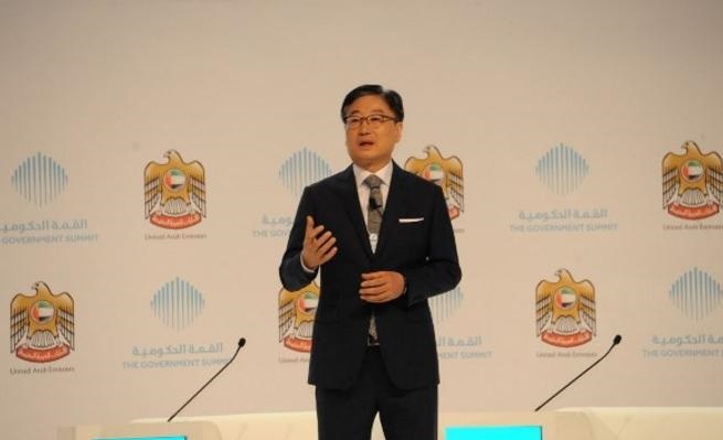 بي كي يون الرئيس التنفيذي لشركة سامسونج للإلكترونيات