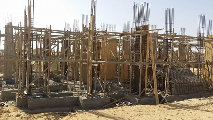 بالصور.. بدء الانشاءات فى وحدات “دار مصر” بالعبور