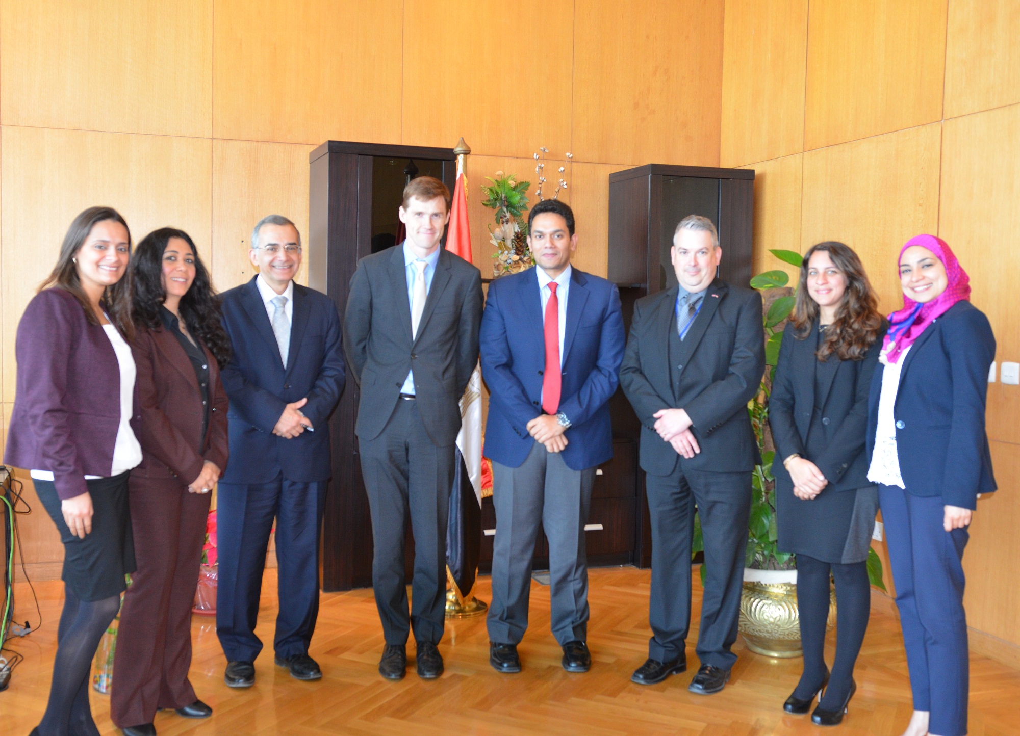 السفير البريطاني فى ضيافة هيئة تنمية صناعة تكنولوجيا المعلومات