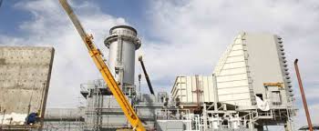 توربينات غازية لمحطة كهرباء