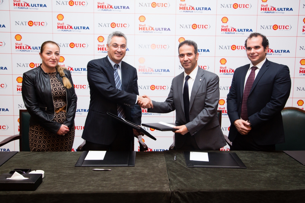 شل للزيوت مصر توقع عقد توريد لفروع شبكة مراكز خدمة “ناتكويك” للسيارات
