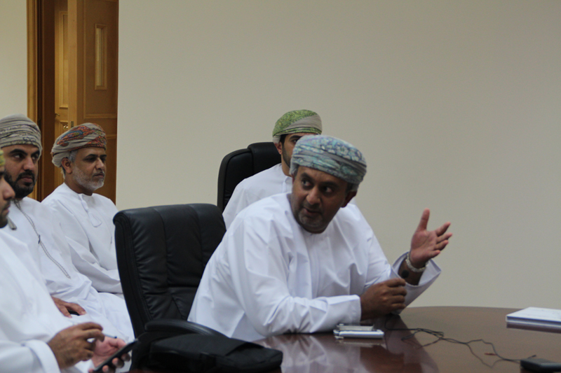 وزير التجارة والصناعة العمانى