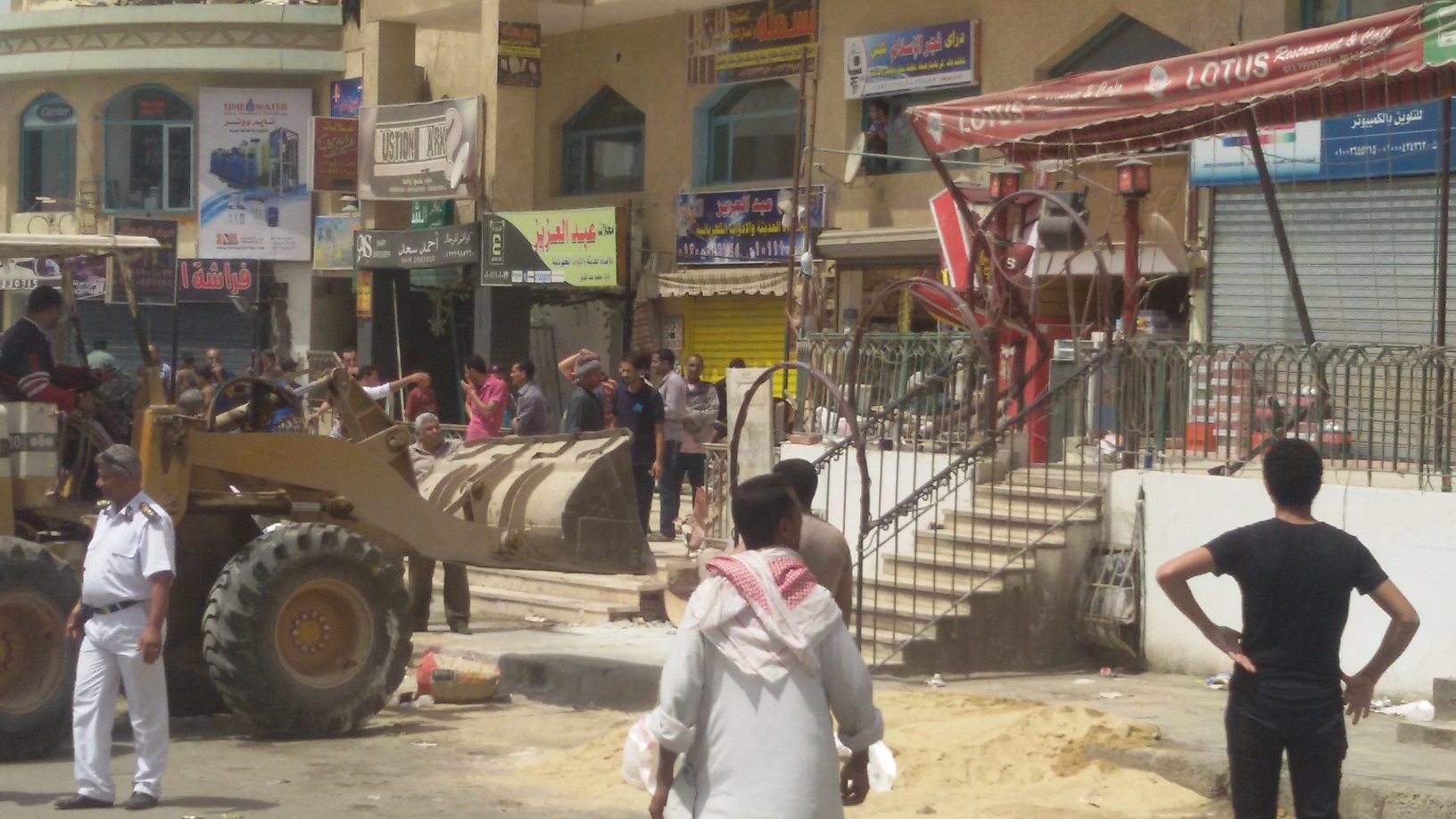 إزالة تعديات الأقصر الجديدة