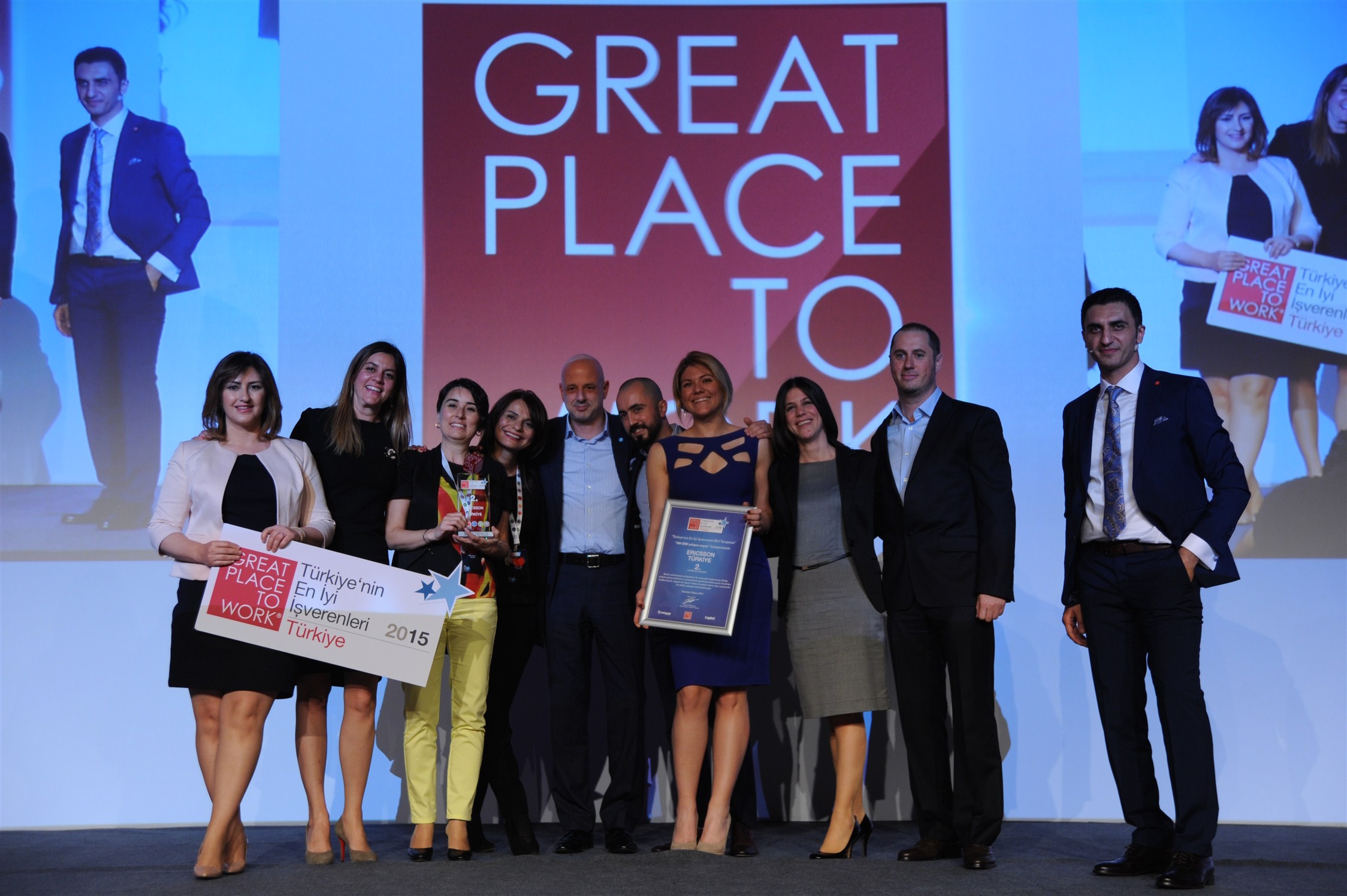 إيركسون تحصل على المرتبة الثانية بقائمة أفضل أماكن العمل في تركيا