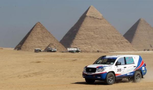 اليوم.. ختام فعاليات سباق “رالي الفراعنة” بمنطقه بانوراما الأهرامات