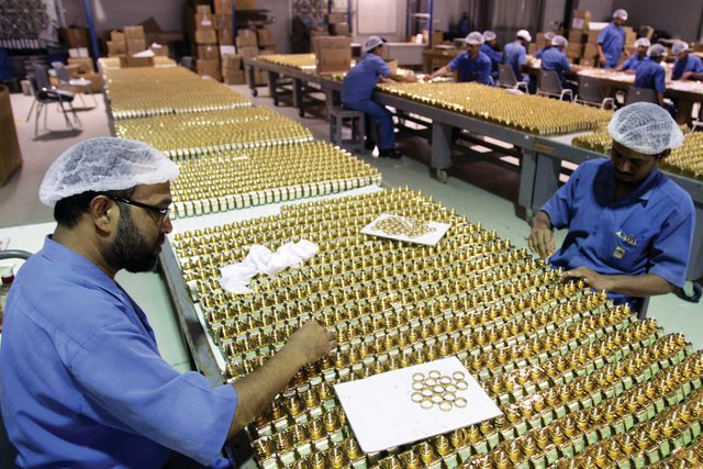 13.8 % انخفاضاً في الرقم القياسي لإنتاج الصناعات التحويلية