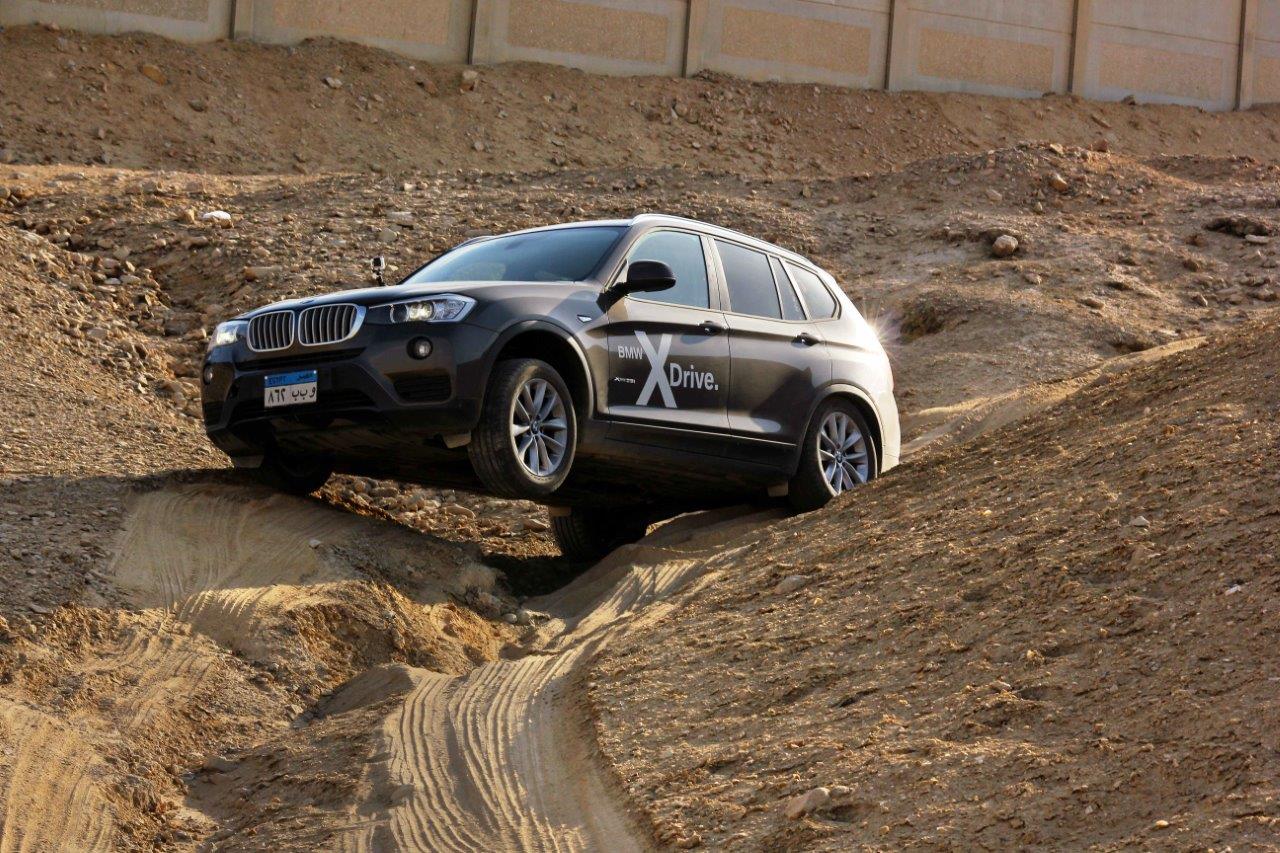 BMW تنظم اختبار لسيارات الفئة X