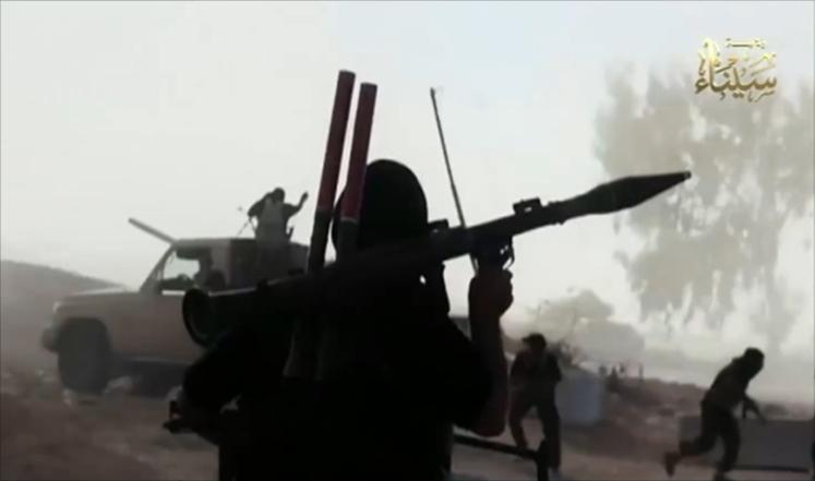 ولاية سيناء التابعة لتنظيم الدولة الاسلامية تعلن المسؤولية عن هجمات سيناء