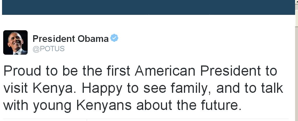 أوباما يبحث عن شهادة ميلاده الاصلية في كينيا