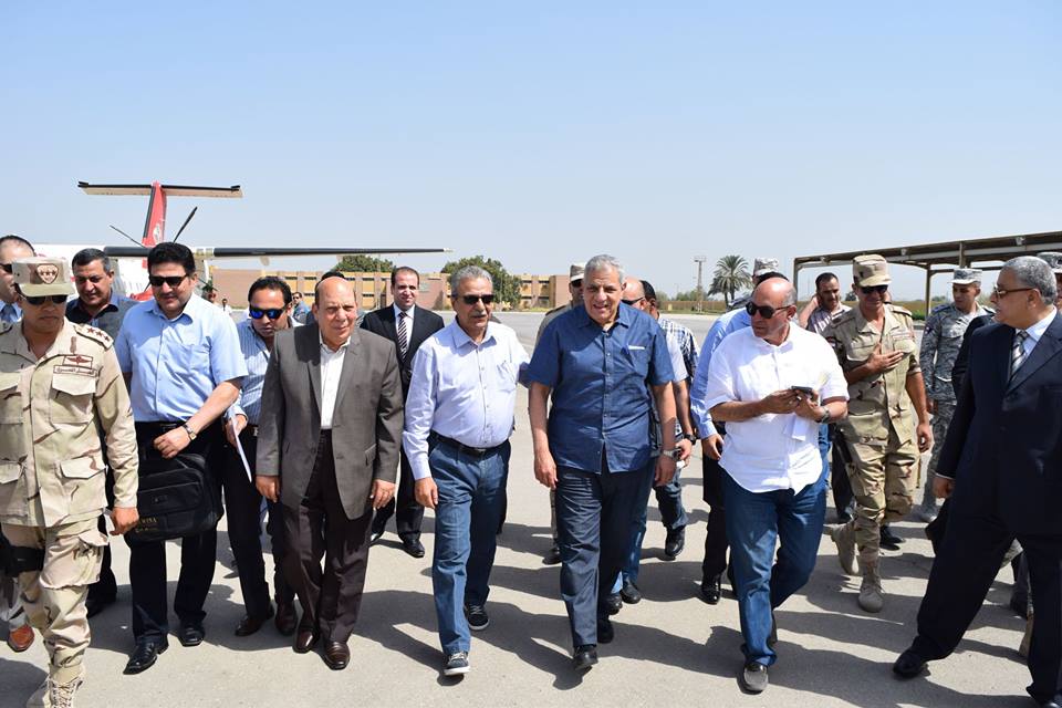 زيارة محلب لمحافظة المنيا