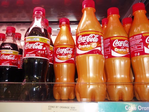 قريبا في الاسواق .. كوكا كولا بالبرتقال!