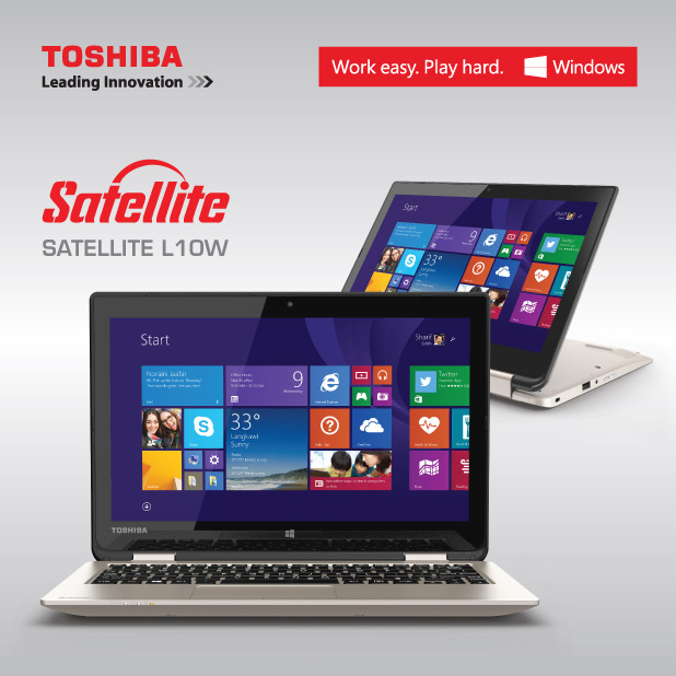 “توشيبا” تطرح الكمبيوتر المحمول “ساتلايت L10W”