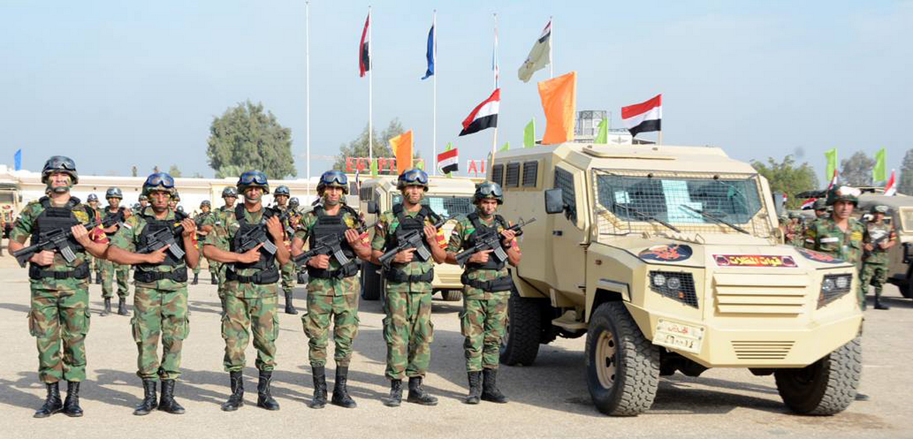 بالصور.. إستعدادات القوات المسلحة للمشاركة في تأمين الانتخابات البرلمانية