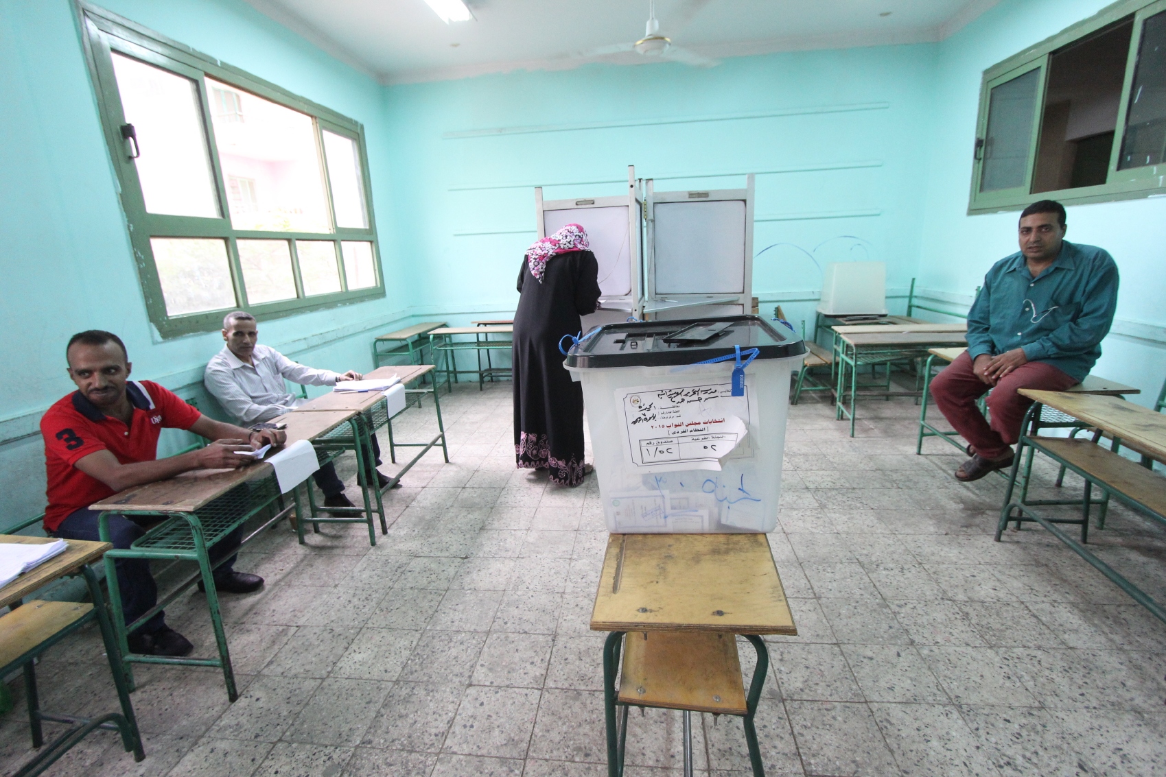 اقبال ضعيف على لانتخابات فى بولاق وداية انتخابى امام اللجان ‎