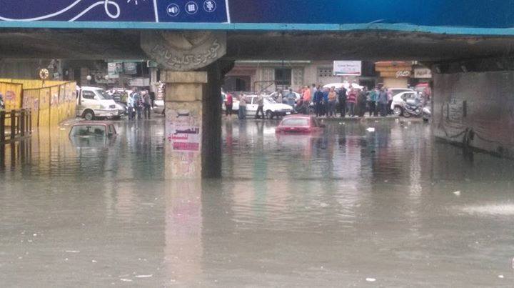 الأمطار والسيول فى الاسكندرية