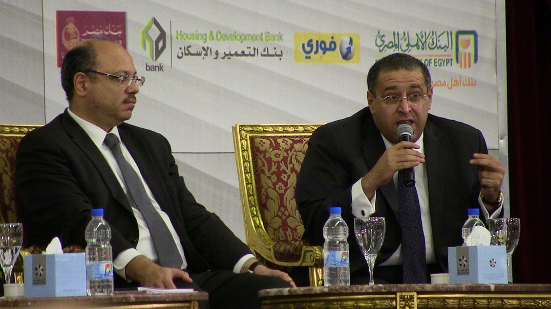 أشرف سالمان_خلال مؤتمر أخبار اليوم