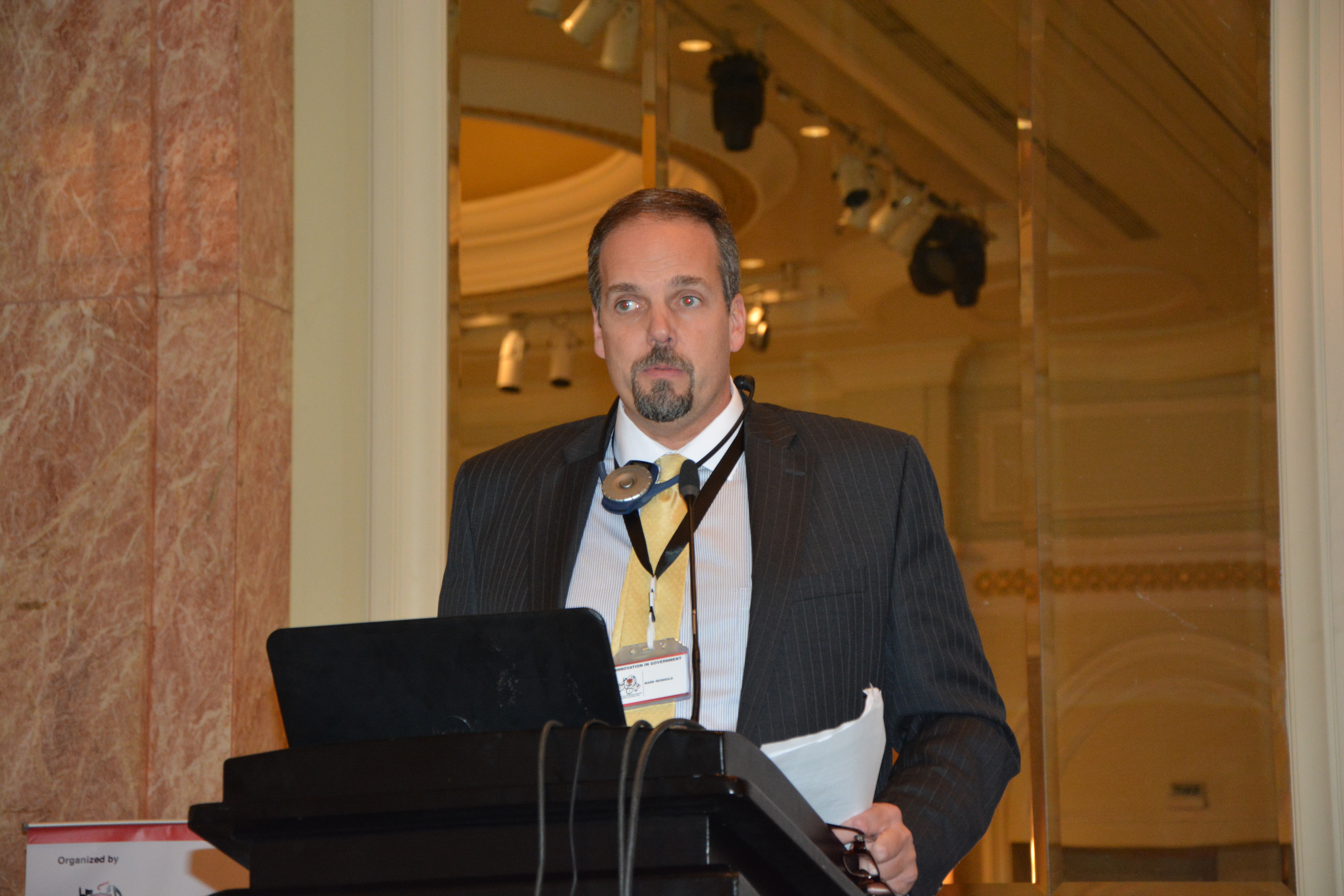 “مارك” يطرح المخطط الوظيفى الأمريكى أمام مؤتمر”الابتكار فى الحكومات”