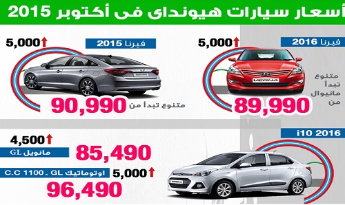 اسعار هيونداي