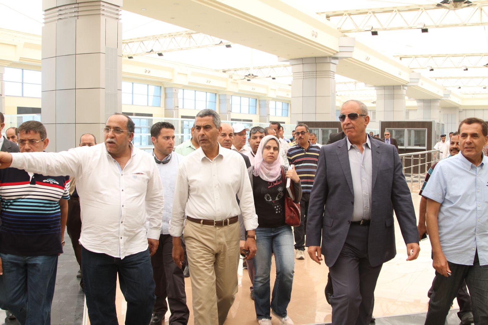 ” وزير النقل ” تشغيل تجريبى لميناء سفاجا  البحرى نهاية الشهر الجارى