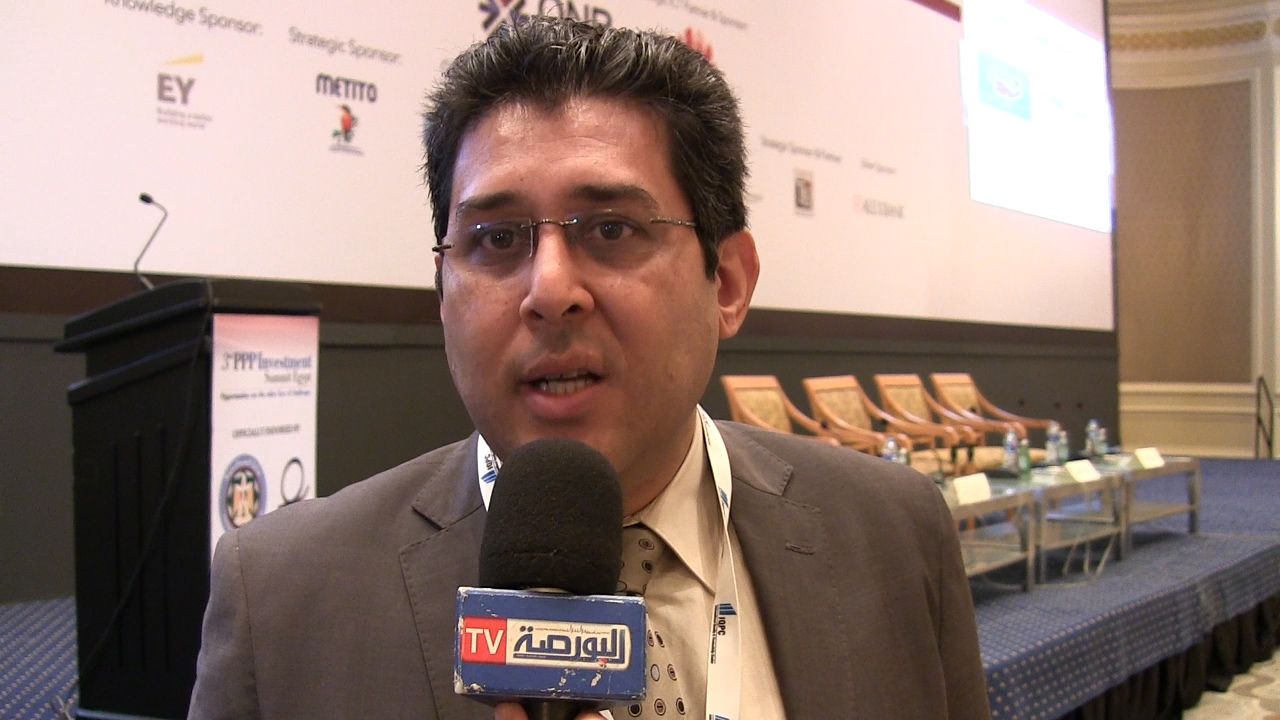 شريف طاهر رئيس وحده الشراكه بين القطاعين العام والخاص بوزارة الاتصالات وتكنولوجيا المعلومات