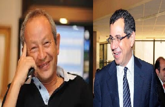 علاء سبع ونجيب ساويرس