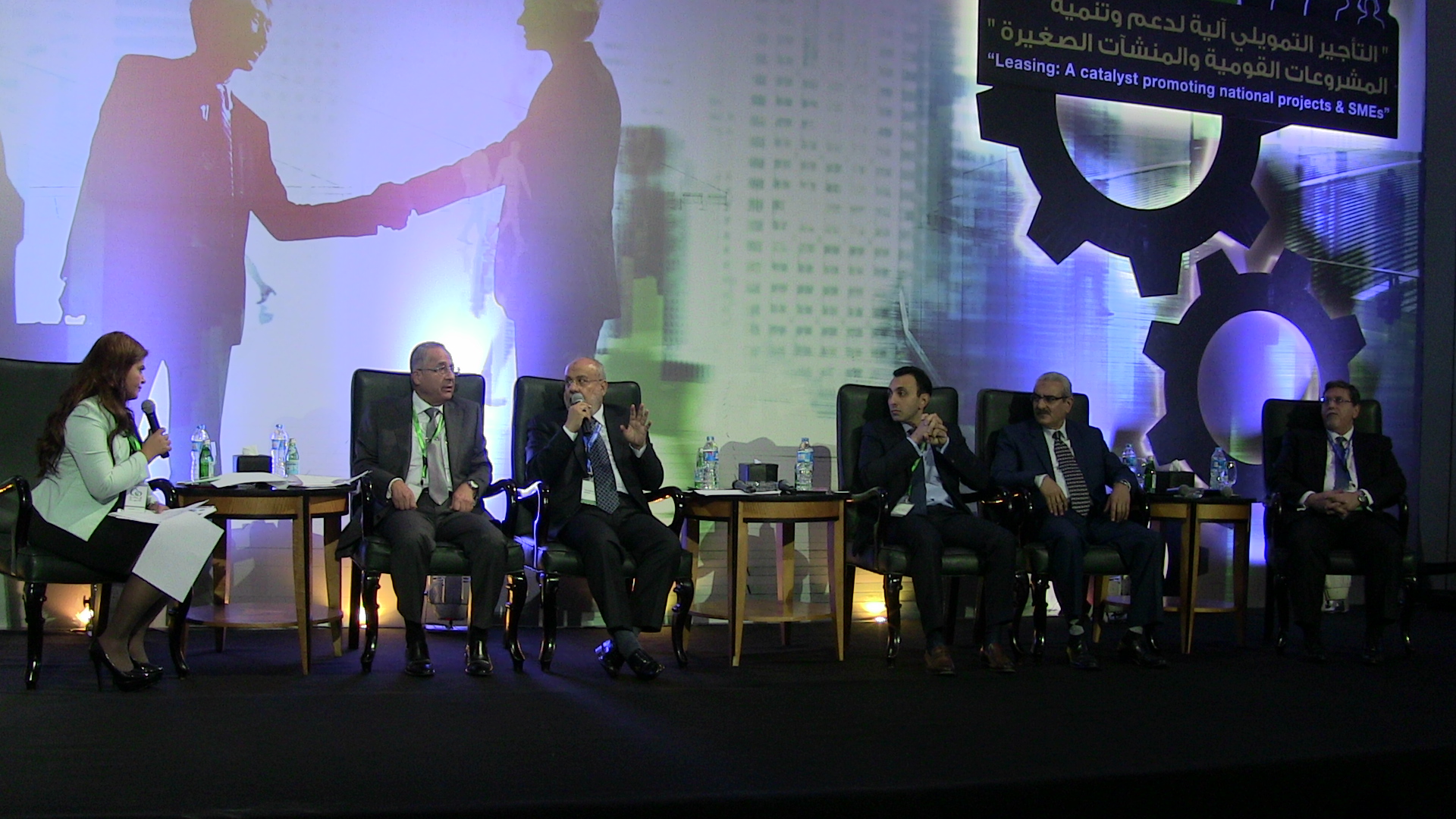 مؤتمر “شراكة التنمية” يناقش مع شركات التأجير التمويلى تحديات القطاع