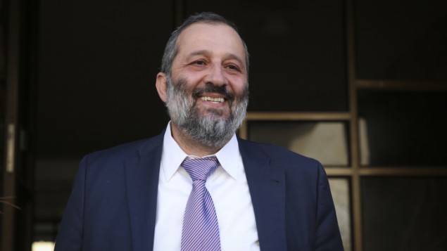 وزير الاقتصاد الإسرائيلى أرييه درعى