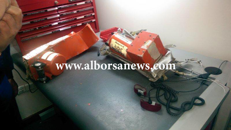 البورصة تنشر الصورة الأولى للصندوق الأسود الخاص بالطائرة الروسية