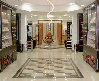 إقبال ضعيف على المعرض الدولى للسيراميك