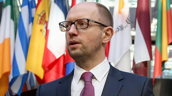 رئيس وزراء أوكرانيا أرسيني ياتسينيوك