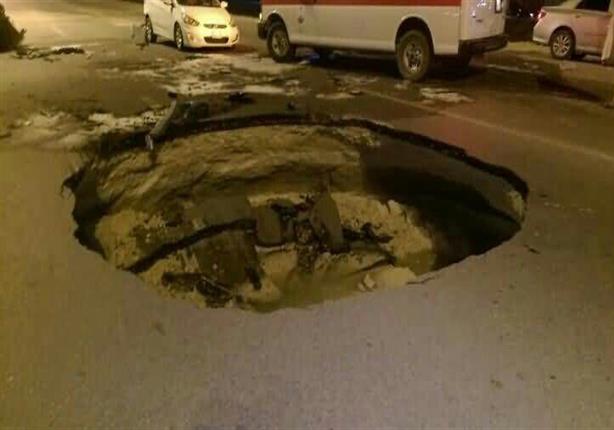 هبوط أرضي بـ” مصر الاسكندرية الصحراوى” يقطع المياه عن مناطق بـ ” الجيزة “